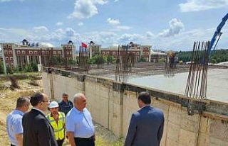 Bilecik Şeyh Edebali Üniversite Camii inşaatı...