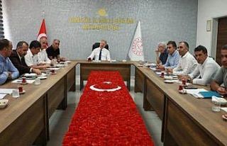 Bingöl’de İlçe Milli Eğitim müdürleri toplantısı...