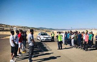 Bingöl’de jandarma trafik kuralları hakkında...