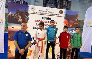 Bingöllü sporcu, karetede Türkiye ikincisi oldu