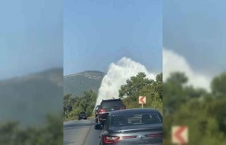 Bodrum’da ana isale hattı yine patladı