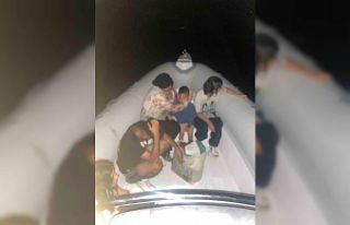 Bodrum’da Türk karasularına itilen 6 göçmen...