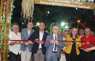 Burhaniye’de festival başladı