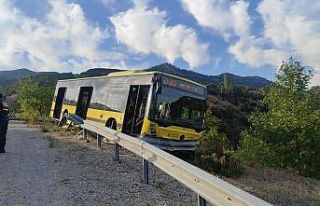 Bursa’da belediye otobüsünde faciadan dönüldü:...