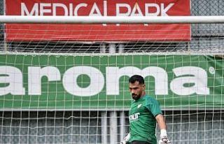 Bursaspor’da Karacabey Belediye Spor maçı hazırlıları...