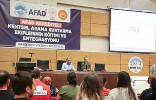 Büyükkılıç, Kentsel Arama Ekiplerinin Eğitimi...