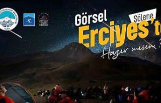 Büyükşehir ile Erciyes’ten gökyüzünde görsel...