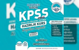Büyükşehir KAYMEK, 2024 KPSS’de memur adaylarının...