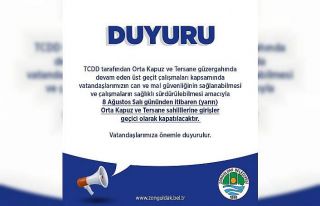 Çalışma nedeniyle iki plaj kapatıldı