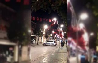 Çark Caddesi’nde şüpheli çanta ekipleri harekete...
