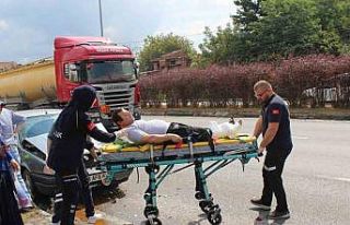 Çarşamba’da kaza: 2 yaralı