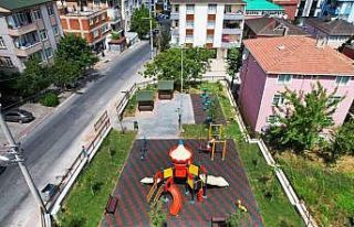 Çayırova’da 14 yeni park yapıldı, 16 parkta...