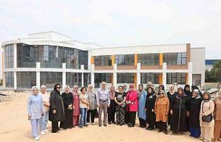 Çayırova’da özel bireylere yapılan merkezde...