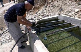 Celil ve Üçoluk yaylaları suya kavuşuyor