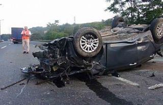 Cenaze dönüşü feci kaza