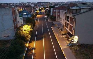 Çengel Caddesi’ne sıcak asfalt