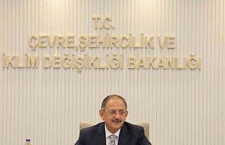 Çevre, Şehircilik ve İklim Değişikliği Bakanı...