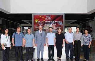 Çin heyeti MTOSB’de incelemelerde bulundu