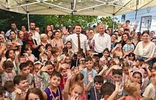 Çocuk Akademisi Yaz Okulu öğrencileri törenle...