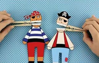 Çocuklara özel kukla atölyesi