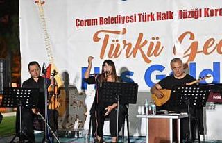 Çorum Belediyesi’nden türkü ziyafeti