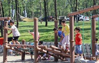 Cumalıkızk orman park’na vatandaşlardan tam not