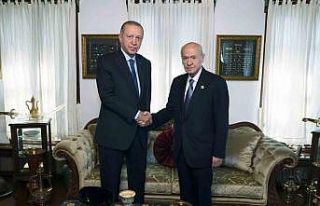 Cumhurbaşkanı Erdoğan, MHP Genel Başkanı Bahçeli...