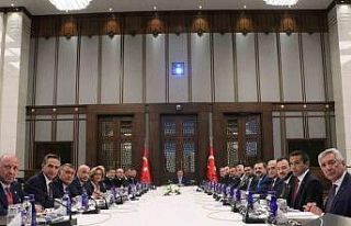 Cumhurbaşkanı Yardımcısı Yılmaz başkanlığındaki...