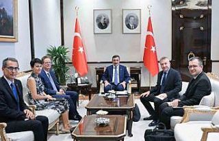 Cumhurbaşkanı Yardımıcısı Yılmaz, Avrupa Birliği...