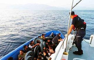 Datça’da 37 göçmen yakalandı