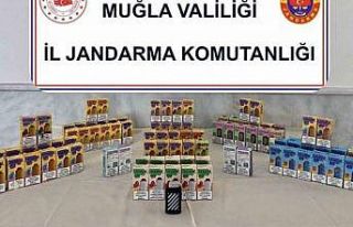 Datça’da kaçak elektronik sigara operasyonu