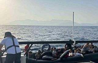 Datça’da Yunanistan’ın geri ittiği 29 göçmen...