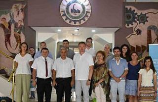 Denizli OSB, Dijital Hub’ı projesi ekibiyle buluştu