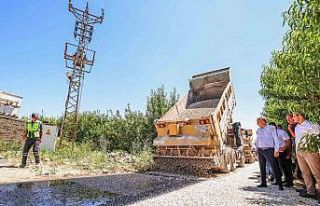 Denizli’de 500 km asfalt çalışmaları sürüyor