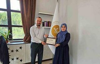 Deprem bölgesinde görev alan Simav Müftülük personeline...