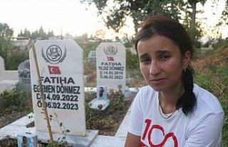 Depremde 2 çocuğunu kaybeden gözü yaşlı anne,...