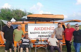 Depremde önemli katkı sağlayan amatör telsizciler...
