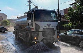 Dere Mahallesi’nde temizlik çalışması