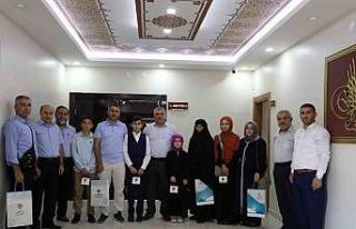 Derece öğrencilerine ödül