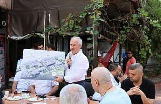 Derince esnafı Başkan Aygün’ün projelerini dinledi