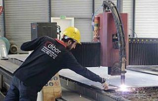 Diyarbakır’da üretimi yapılan çelik boru birçok...