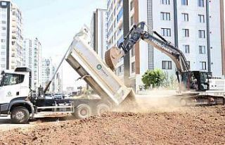 Diyarbakır’da yeşil kuşak hattı oluşturuluyor