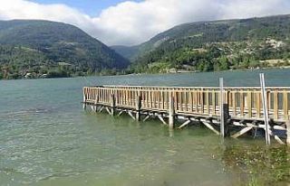 Doğa harikası Çubuk Gölü her mevsim ayrı güzel