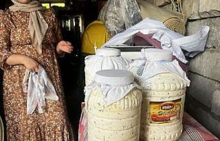 Doğal yollarla üretilen peynirler kışın tüketilmek...