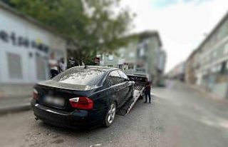 Drift atan araç sürücüsüne 28 bin 532 TL ceza...