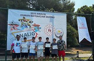 Düzce teniste Türkiye 5.’si oldu