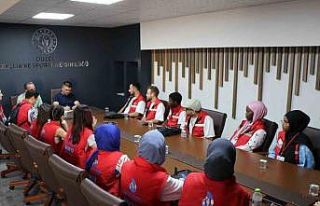 Düzce’yi tanıyıp sosyal aktiviteler gerçekleştirecekler