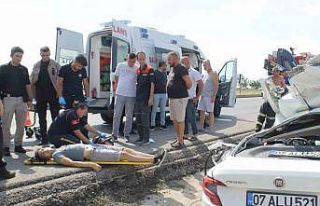 Edirne’de 1 polisin hayatını kaybettiği, 2 polis...