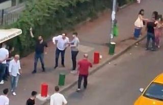 Eğlence mekanı çıkışında kadınları darp eden...