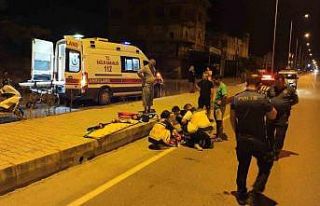 Ehliyetsiz alkollü sürücünün motor üzerindeki...